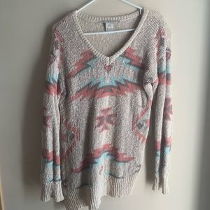 American Rag Knit sweater/boho design
